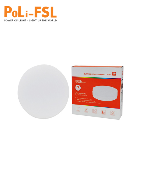 ĐÈN ỐP TRẦN LED ĐẾ TRÒN 24W-PLFSD206
